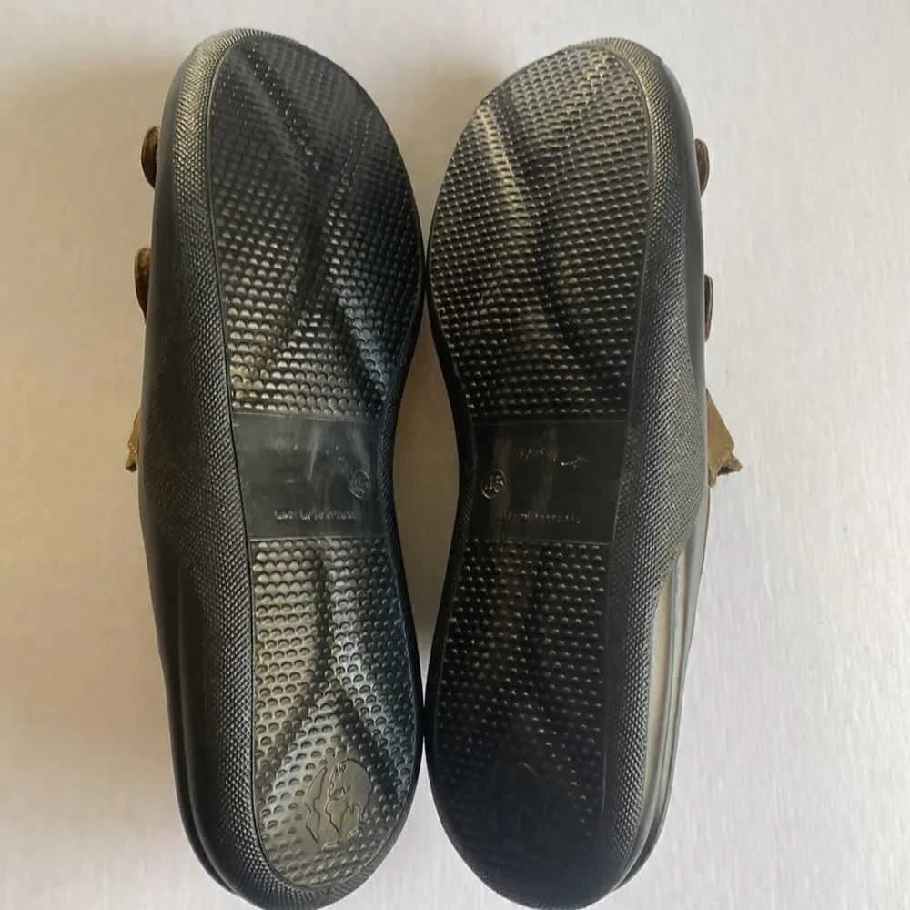 HAMMACHER SCHLEMMER Women’s Leather Sandals Size 45 NWOT